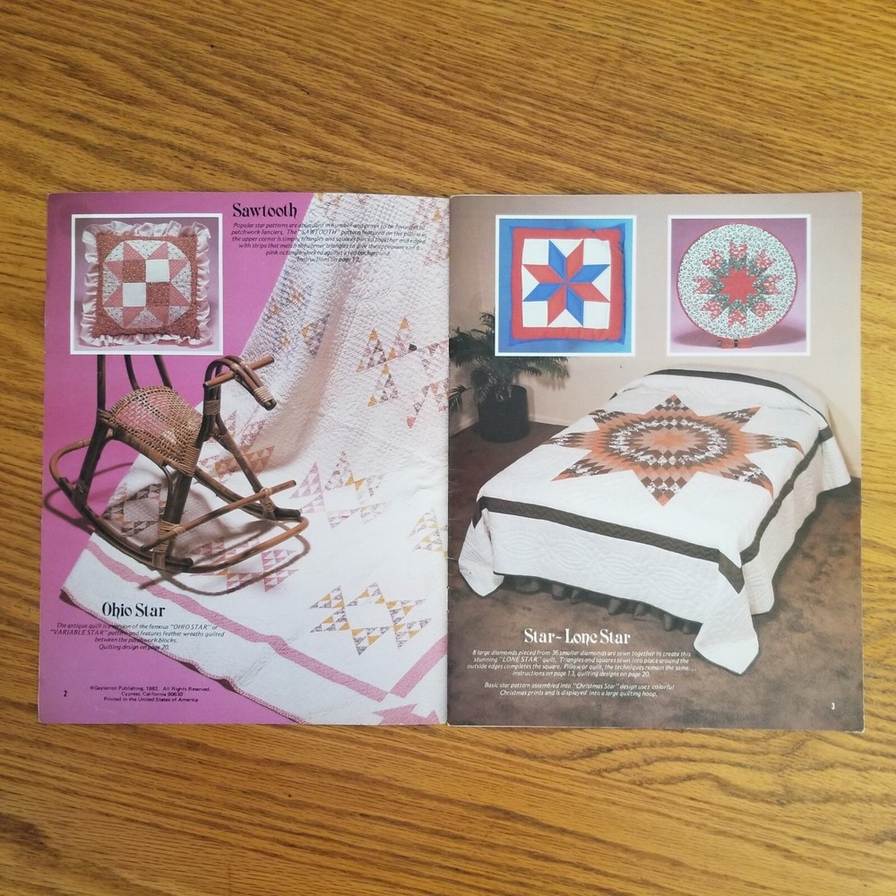 Quilting Booklets x3 Teach Yourself to Quilt Basic & Beginners Patchwork