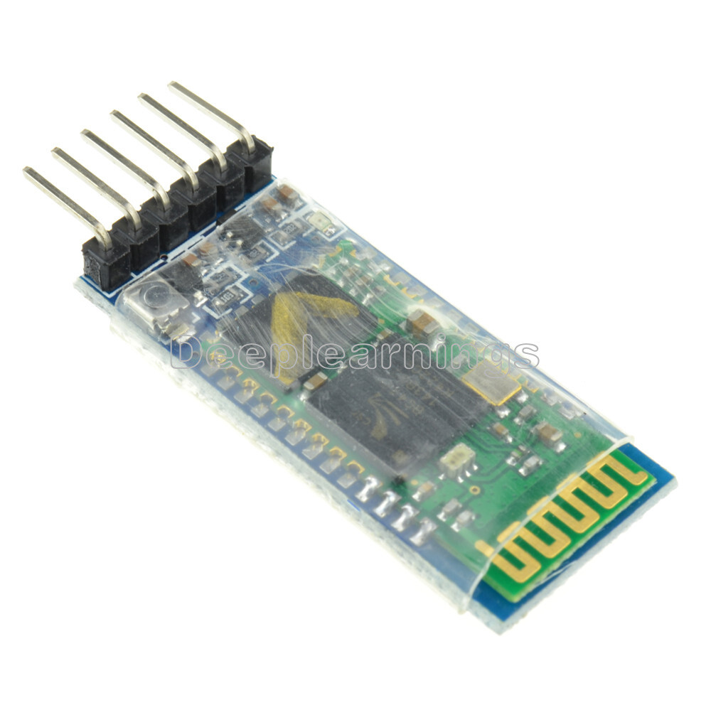 Wireless Serial 6 Pin Bluetooth RF Transceiver Module HC-05 RS232 Master Slave