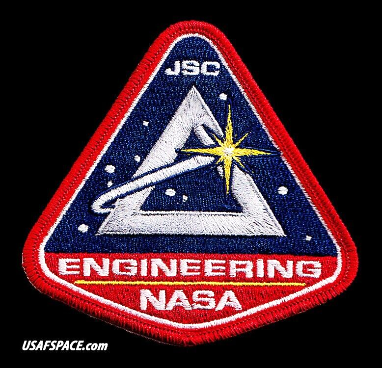 Authentic JSC ENGINEERING- NASA- TEST-CREW-FLIGHT SYSTEMS-A-B Emblem-SPACE PATCH