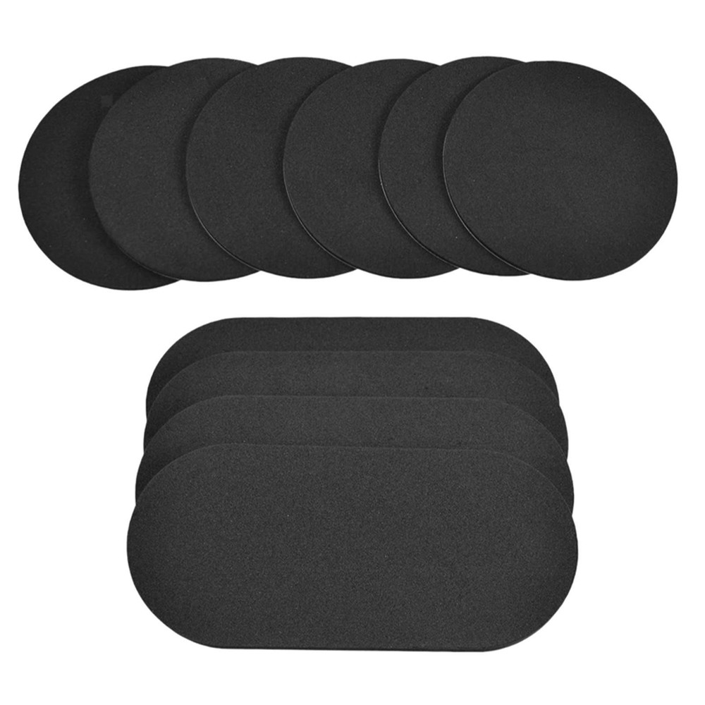 10Pcs Bass Drum Patch Double Pedals Patch Practice Drum Pads for Accessories
