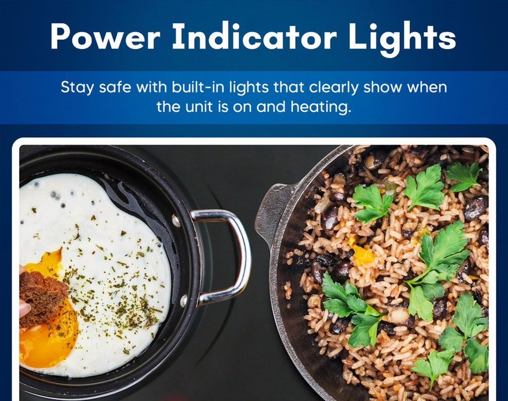 Electric Double Cast Burner Hot Plate