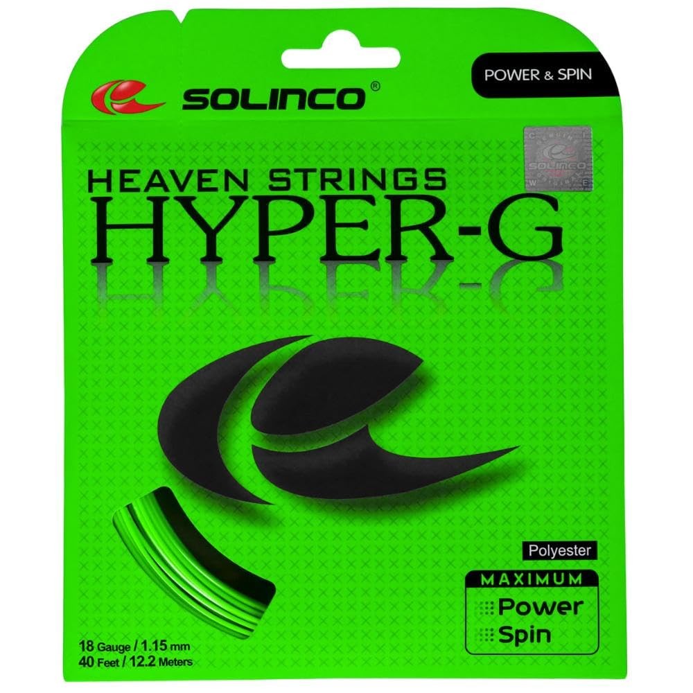 Solinco Tour Bite Soft 18G Light Silver Tennis String High Spin Control