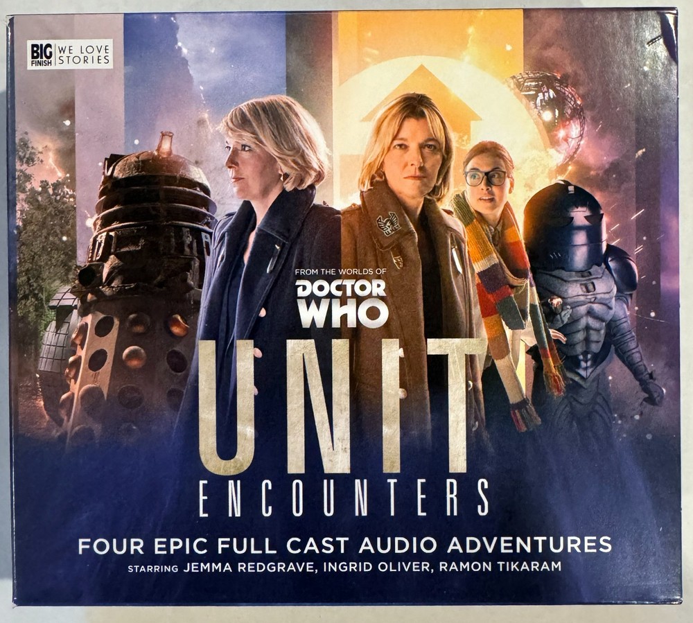 UNIT 5 - Encounters Big Finish Doctor Who CD set