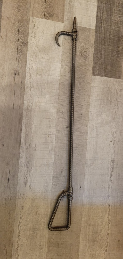 Hand Forged Fire Poker