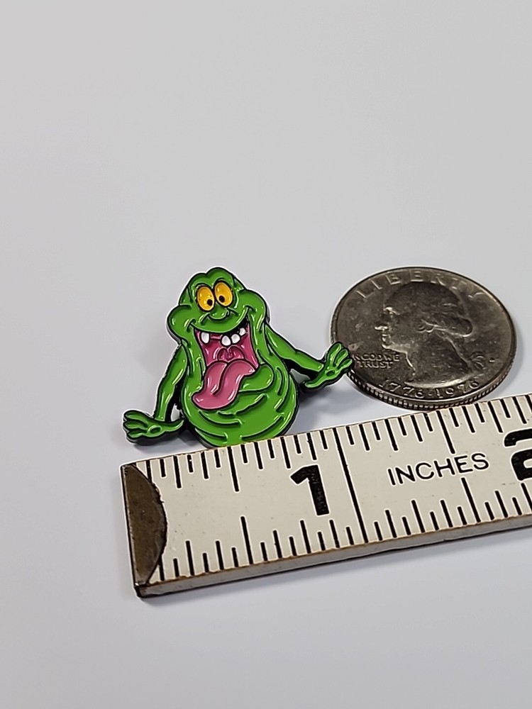 Slimer The Mean Green Ghost Lapel Pin Ghostbusters *