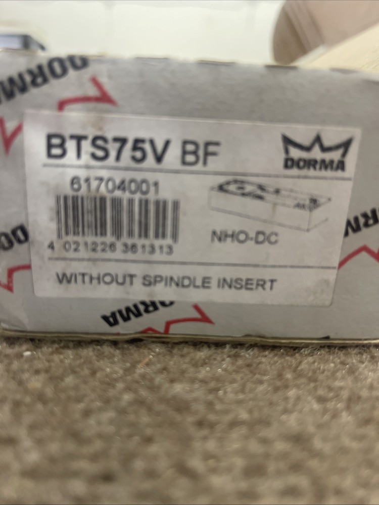 Dorma BTS75V BF NHO-DC