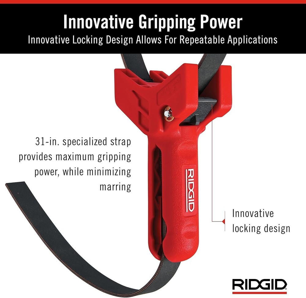 Specialty 7" Strap Wrench for Plastic Pipes