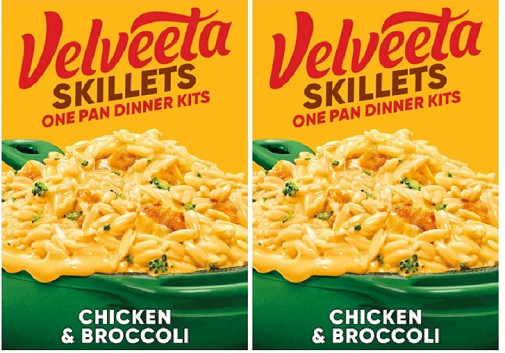 Velveeta Skillets Chicken & Broccoli 2 Pack