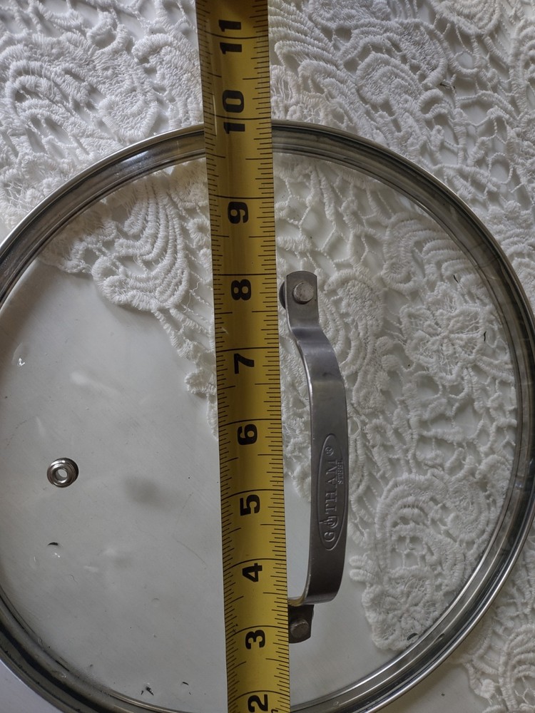 10" Gotham Replacement Lid only Vented Glass