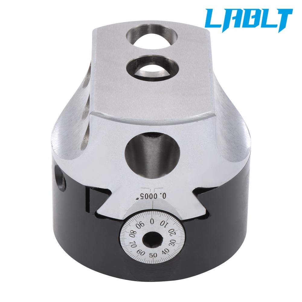 LABLT 3" Precision Boring Head 0.001 Radius 1" MAX Offset 1-1/2-18" Thread Mount
