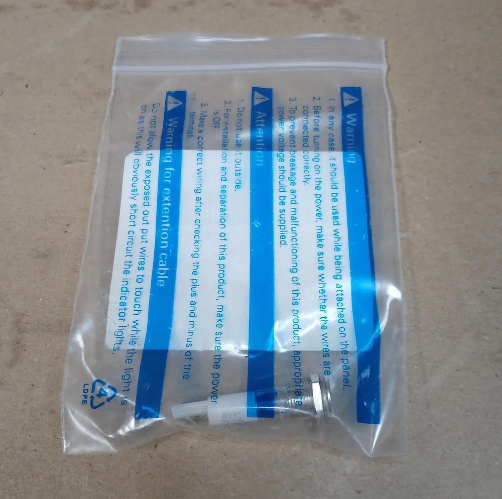 Grainger 24M072 Flush Panel Light, Green LED Indicator Light, 110V AC