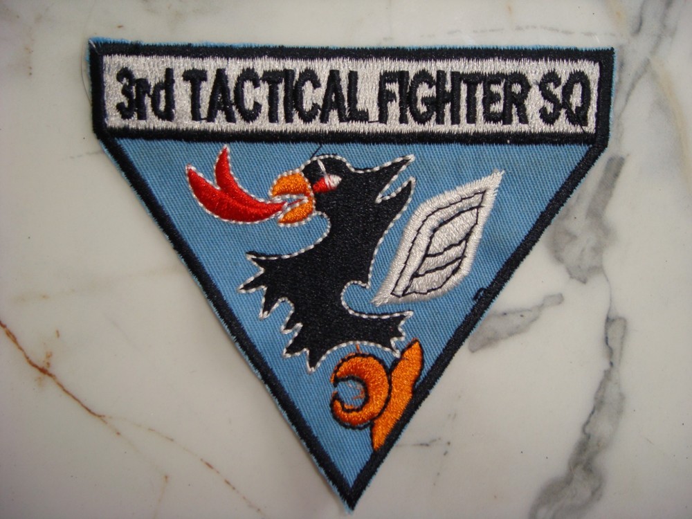 US 3rd TACTICAL FIGHTER SQUADRON, VIETNAM WAR PATCH