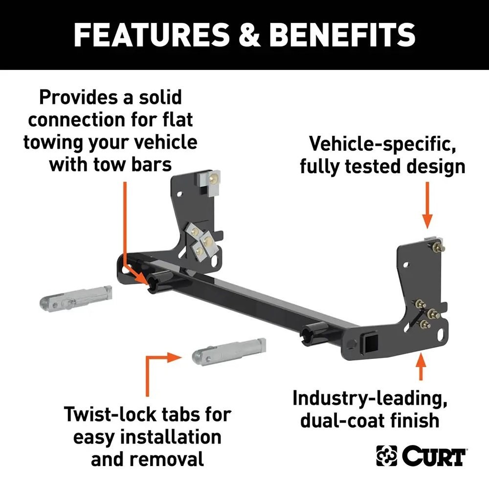 CURT Custom Tow Bar Base Plate