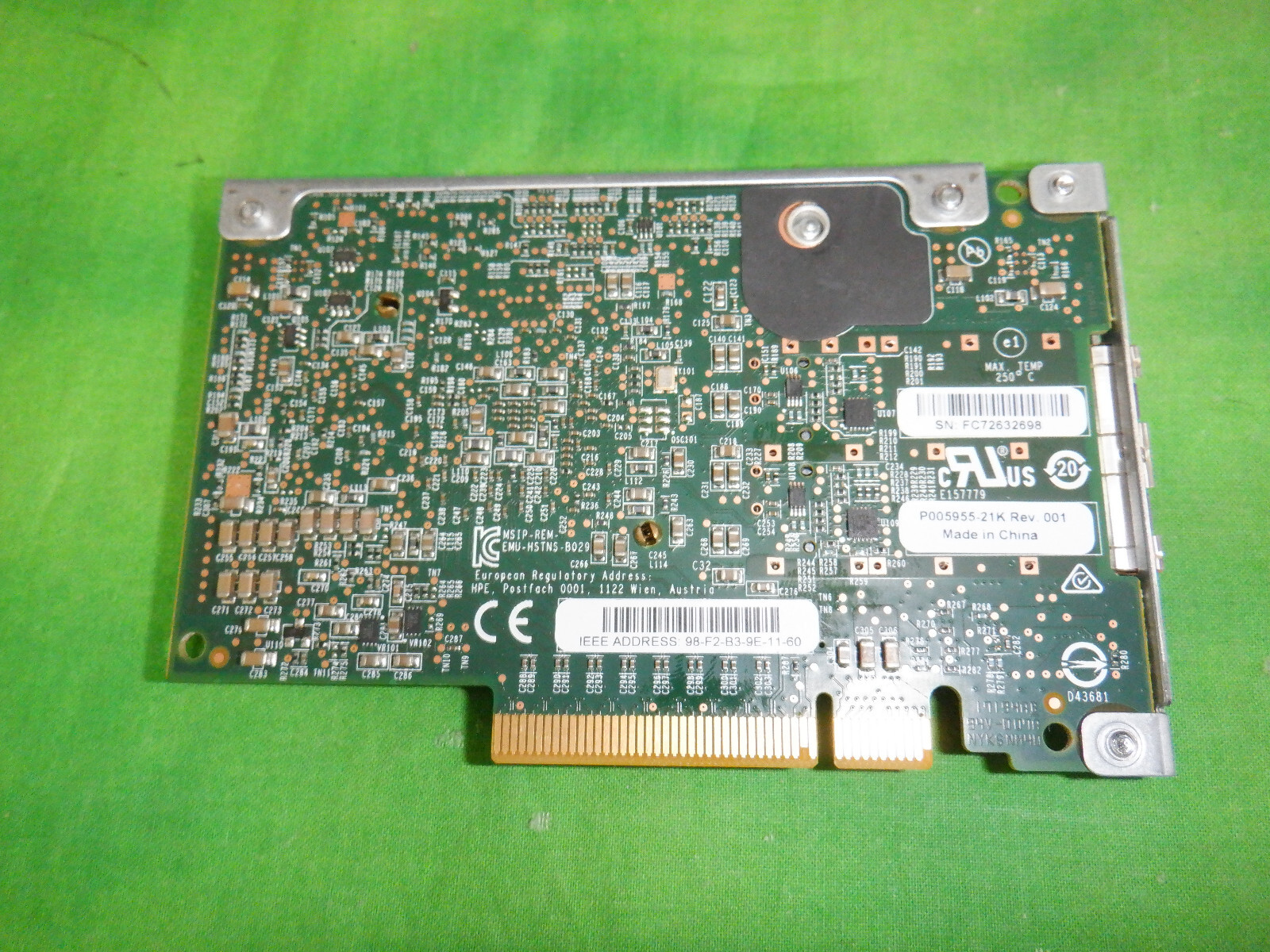 HPE FLEXFABRIC 10GB 2-Port 556FLR-SFP+ 732454-001 764460-001 LOT OF 10