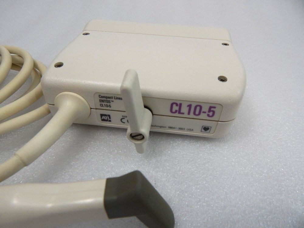 ATL CL 10-5 ENTOS COMPACT LINEAR ARRAY ULTRASOUND TRANSDUCER PROBE