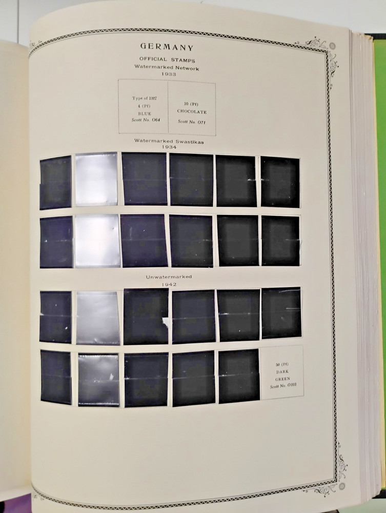 SCOTT GERMANY ALBUM, PART 1, 1868 - 1949