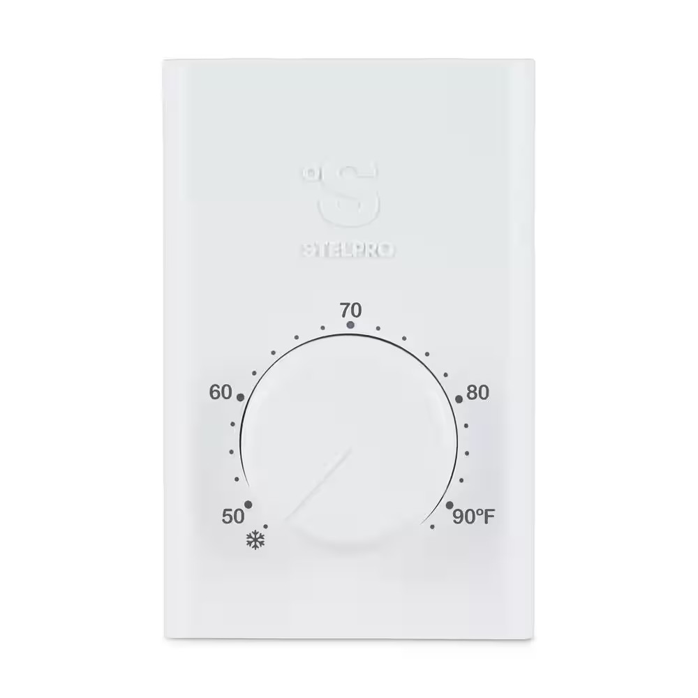 Single-Pole 22 Amp Line Voltage 120/240-Volt Mechanical Wall-Mount Non Programma