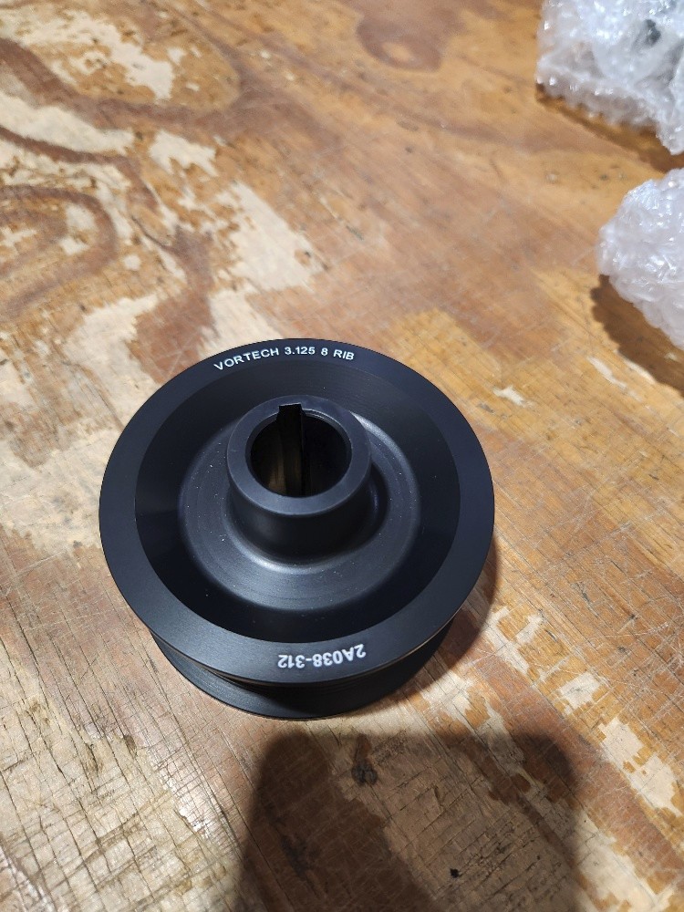 Vortech 2A038-312 8 Rib Supercharger Drive Pulley 3.12"