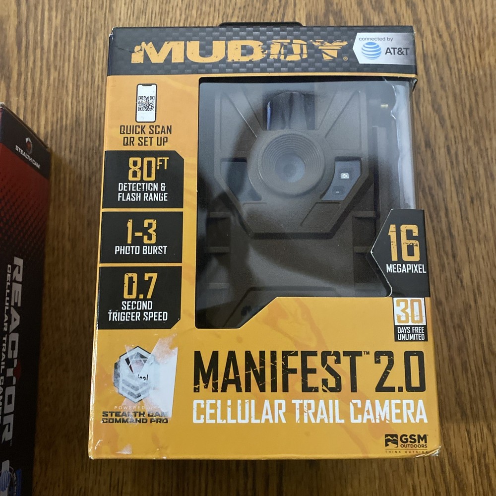 Muddy Manifest 2.0 At&t Wireless 16mp Cellular Trail Camera