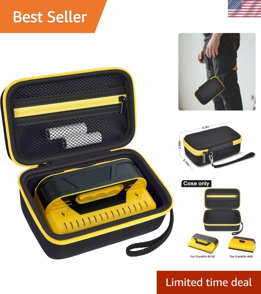 Versatile Stud Finder Case with Mesh Pocket for M150 M90 - Organize with Ease