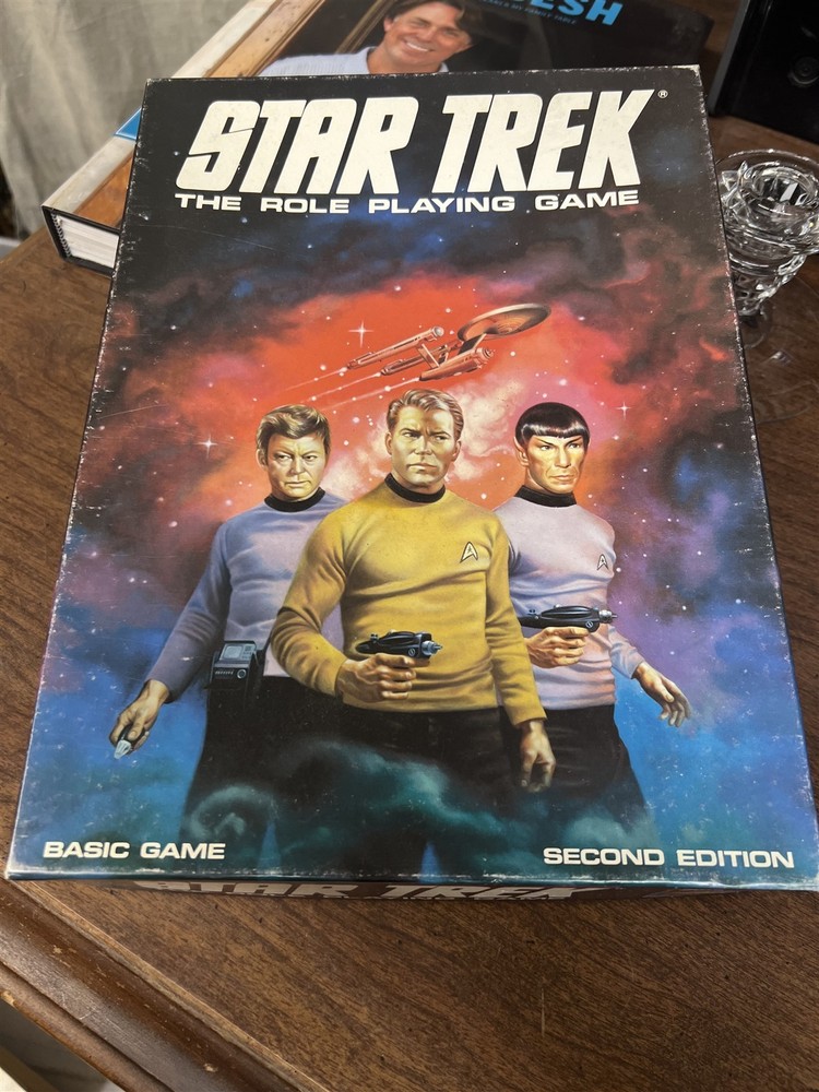 Star Trek The Roleplaying Game Basic Game Second Edition 1983