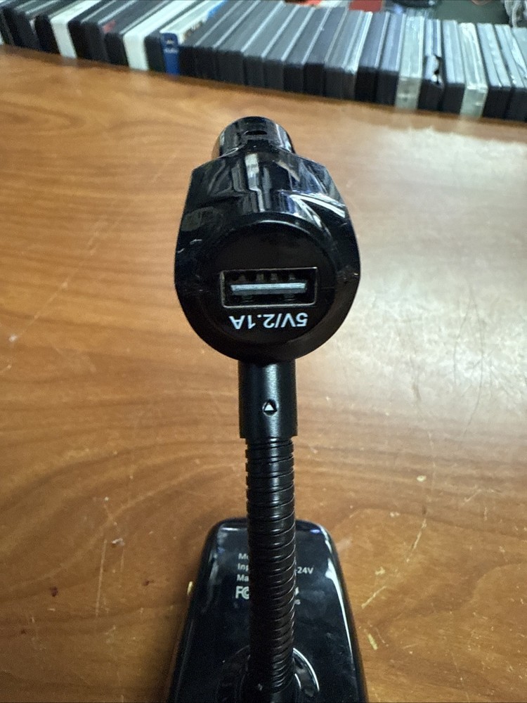 Nulaxy Bluetooth Car FM Transmitter Audio Adapter Receiver Wireless KM18