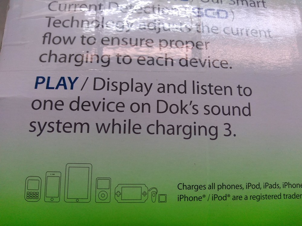 DOK CR22 Universal Multi Charging Speakers