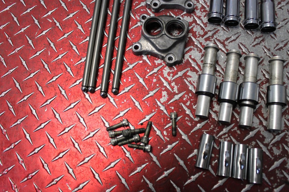 2016 HARLEY DAVIDSON DYNA FAT BOB OEM PUSH RODS & TUBES 2007 - 2016 DFB8