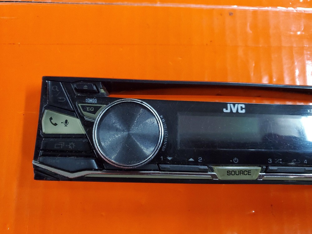 jvc kd-rd87bt Faceplate Tested Good