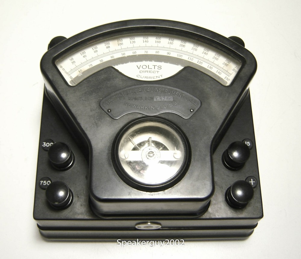 Weston Model 1 DC- Direct Current Milliammeter  / 64286 -- KT