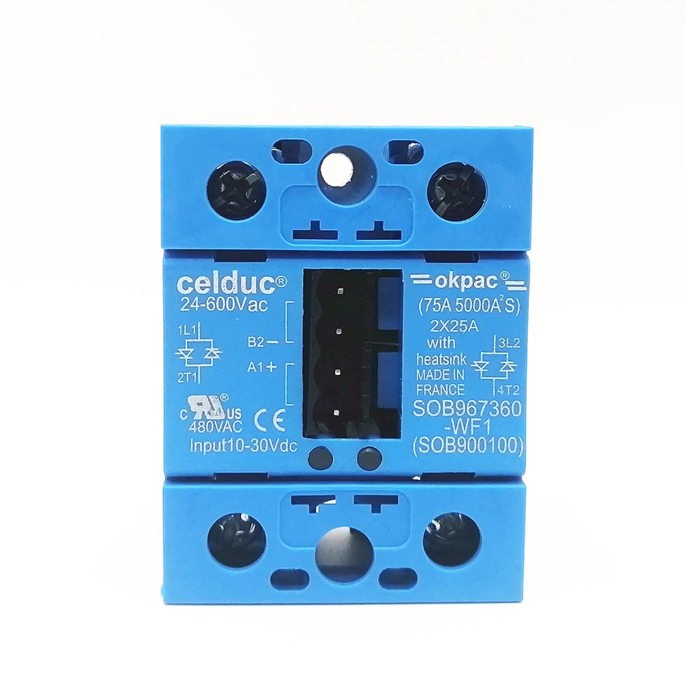 1pcs SOB967360 -WF1(SOB900100) 2*25A Solid State Relay