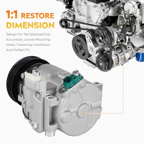 Air Conditioner AC Compressor With Clutch for Kia forte 2.0 2.0L 2.4 2.4L 2010