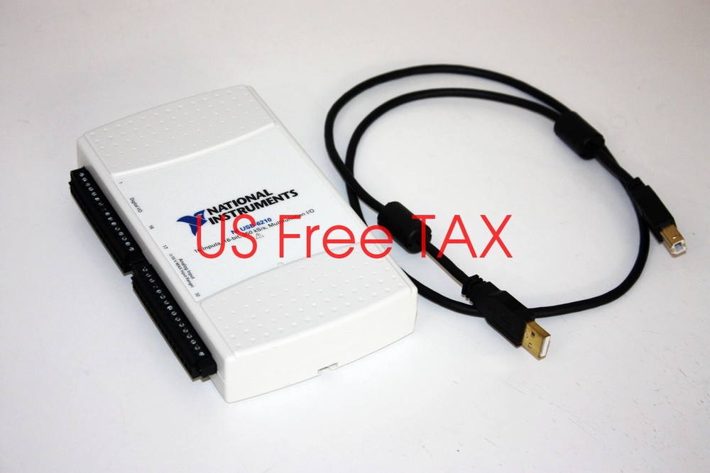 National Instruments NI USB-6210 Multifunction I/O Device, DAQ, Data Acquisition