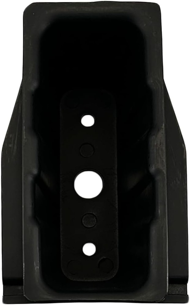 2 PCs Front Bumper Bracket Receptacle Receiver for Freightliner black