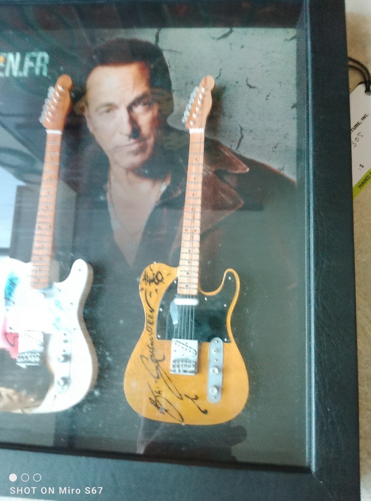 BRUCE SPRINGSTEEN SHADOW BOX