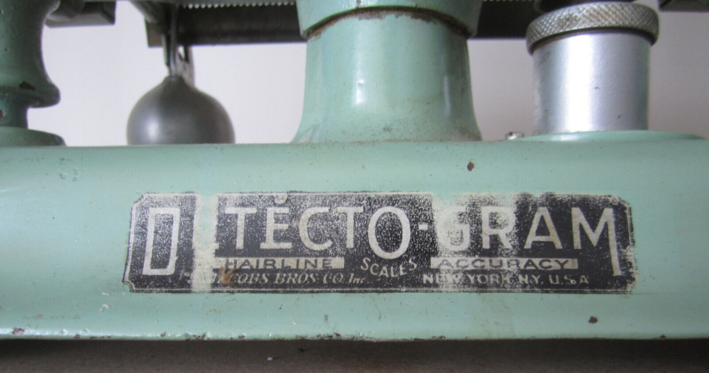 Antique balance scale - "Detecto-Gram"