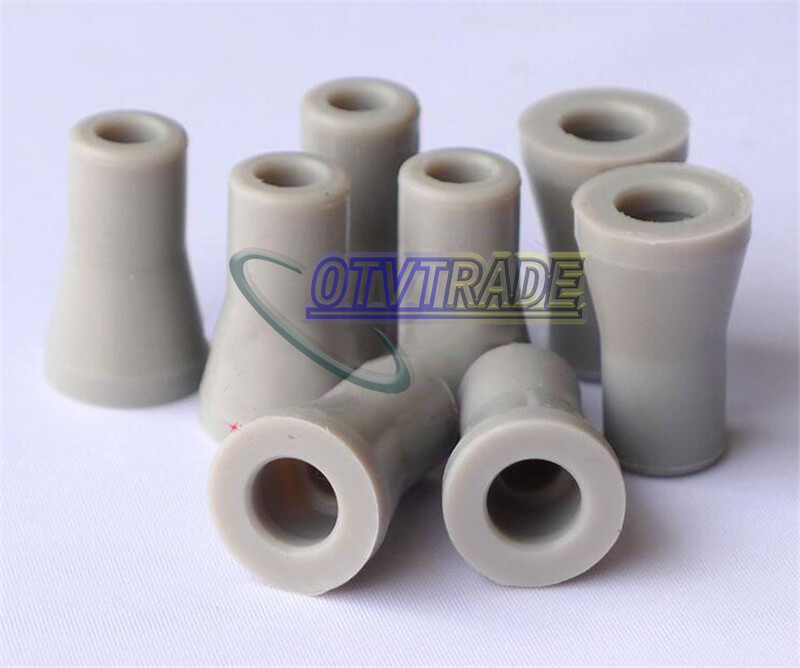 10Pcs Dental Saliva Ejector Weak Suction Rubber Snap  NEW