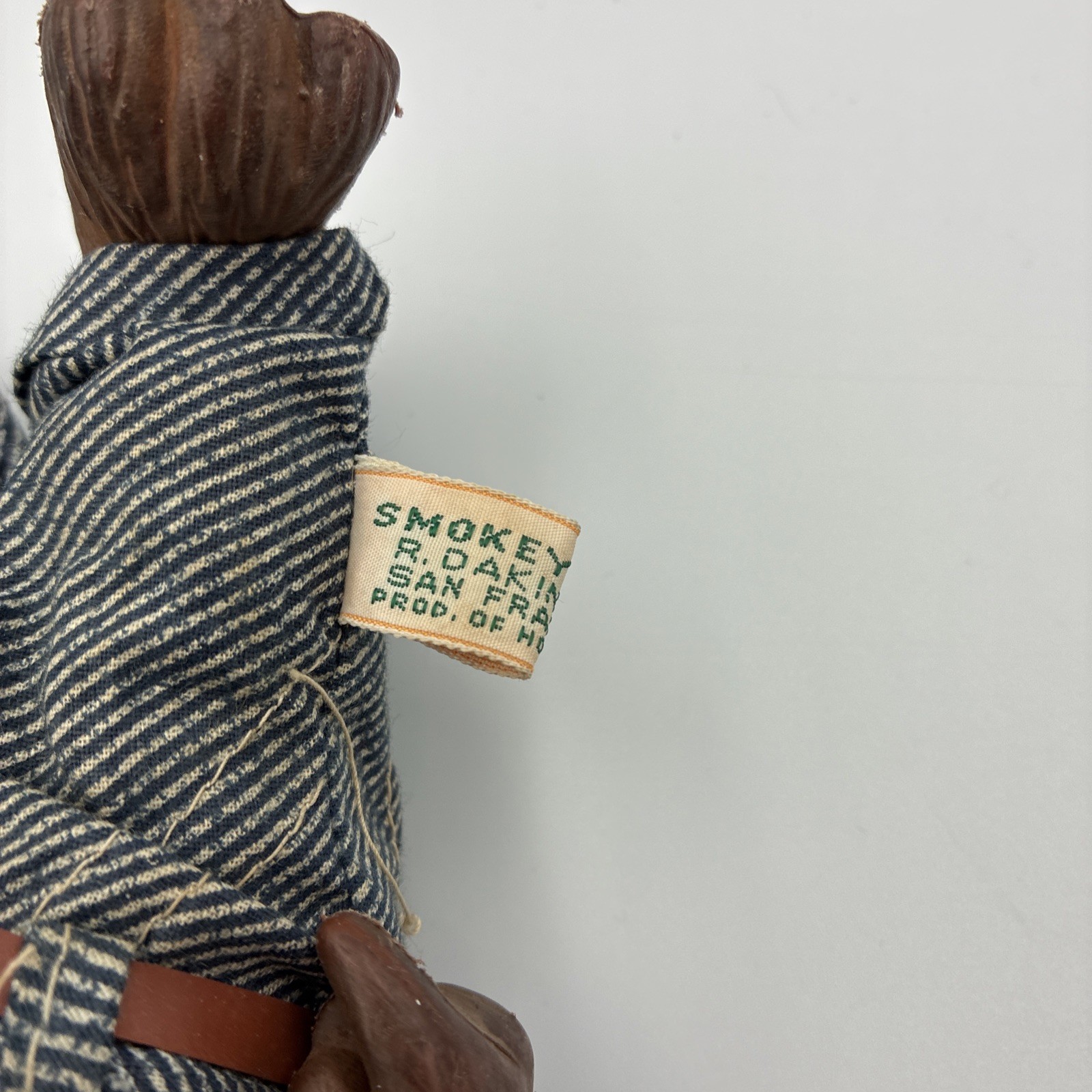 Vintage Smokey the Bear 8" Action Figure with Shovel Made by R. Dakin & Co.