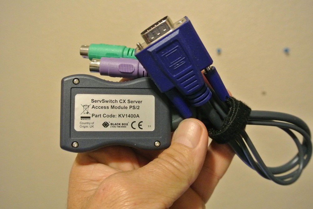 KVM Cable Switch ServSwitch CX Server Access Module PS/2 kv1400a - 10" KV1400A