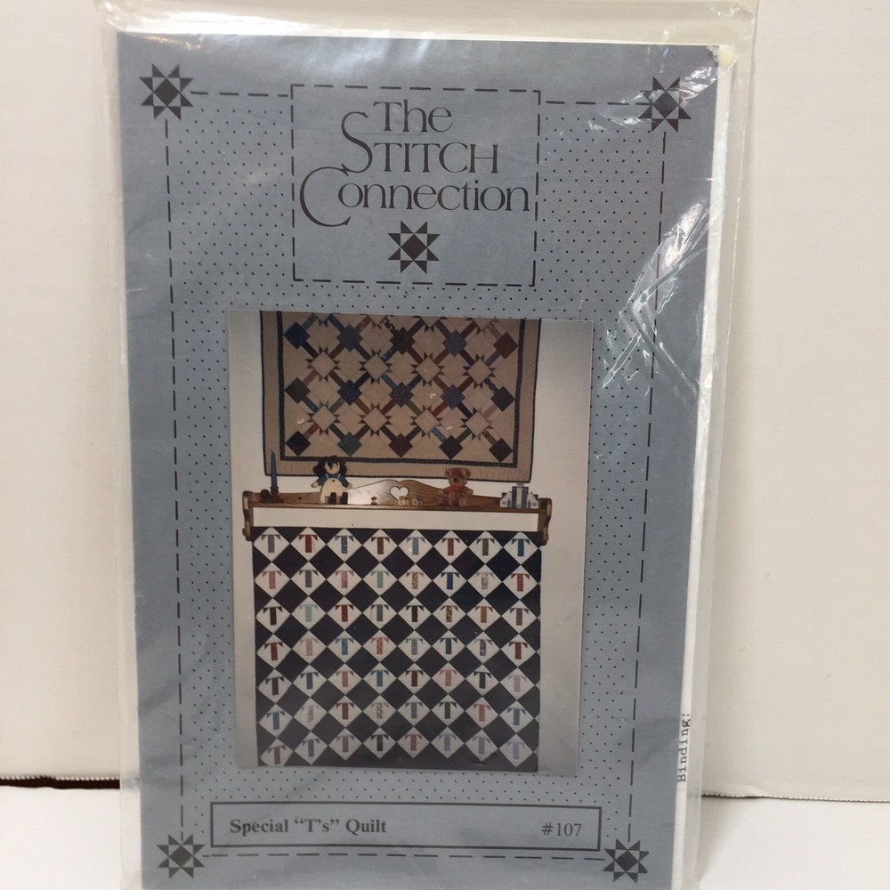 Special T's Quilt Pattern 65" x 77" 42" x 51" The Stitch Connection