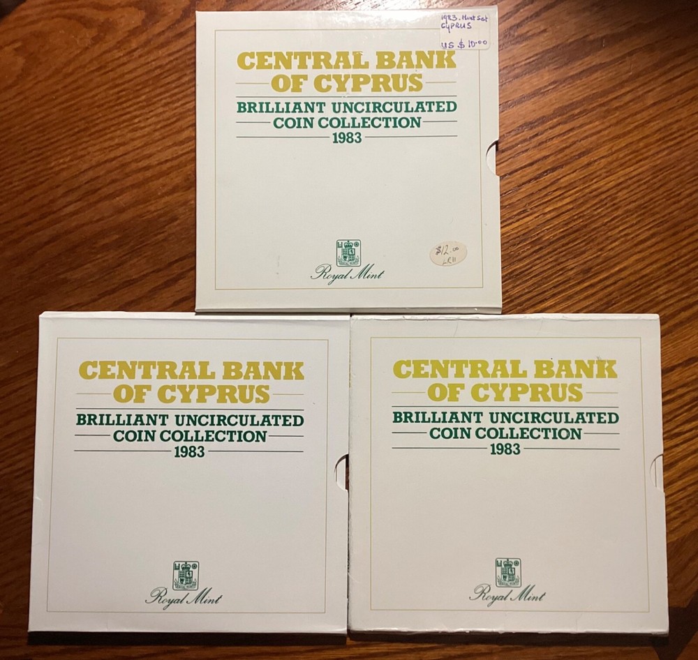 Cyprus 1983 Official Mint Set (Royal Mint)