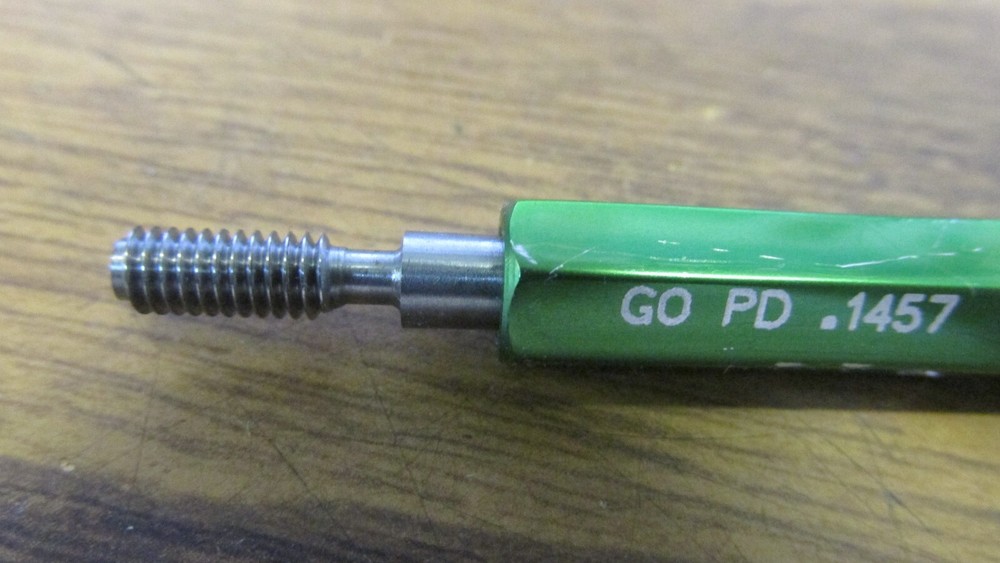 Go No Go Thread Plug Gage Set .1640-32 NS