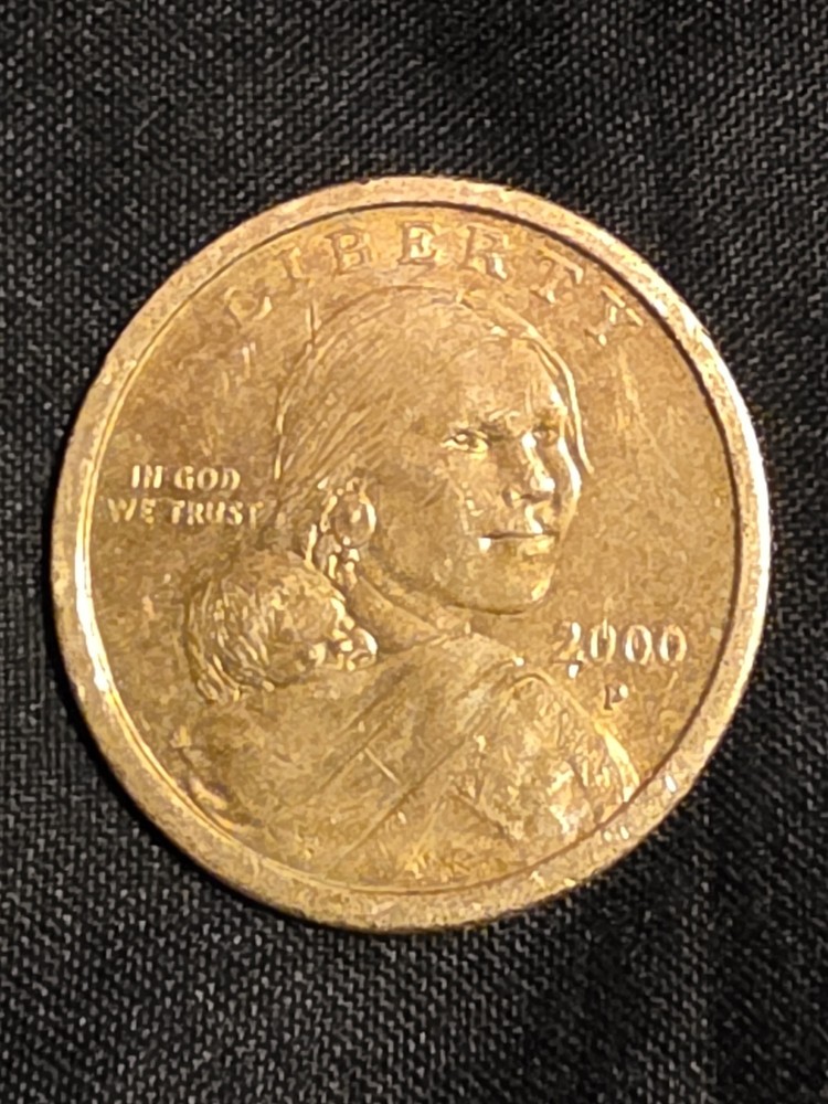 2000 P Sacagawea Dollar Wounded Eagle