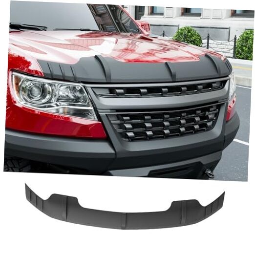 Hood Protector Compatible with 2015-2022 Chevy Colorado Deflector Upgraded