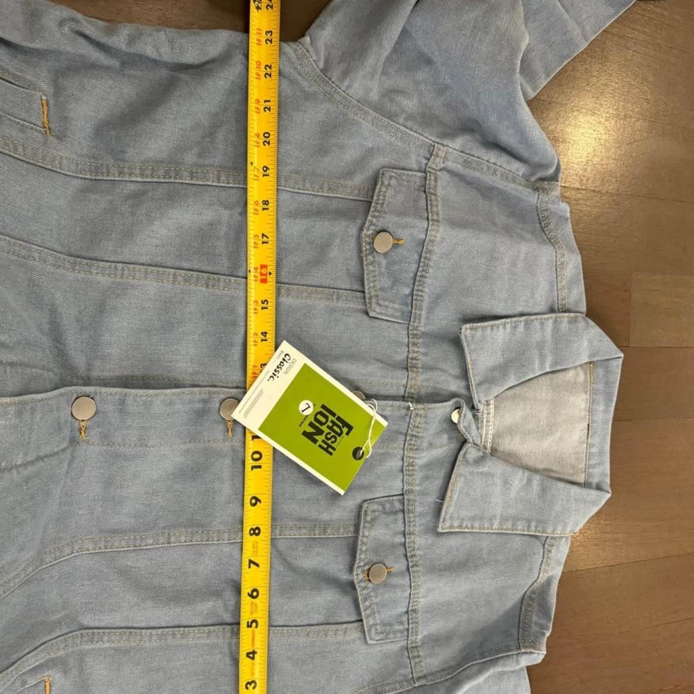 men's denim jacket Size L