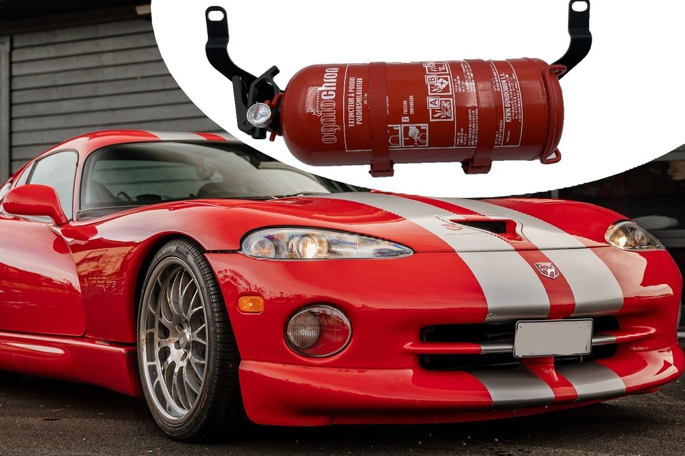 Fire Extinguisher Bracket Holder Mount for Dodge Viper GEN2