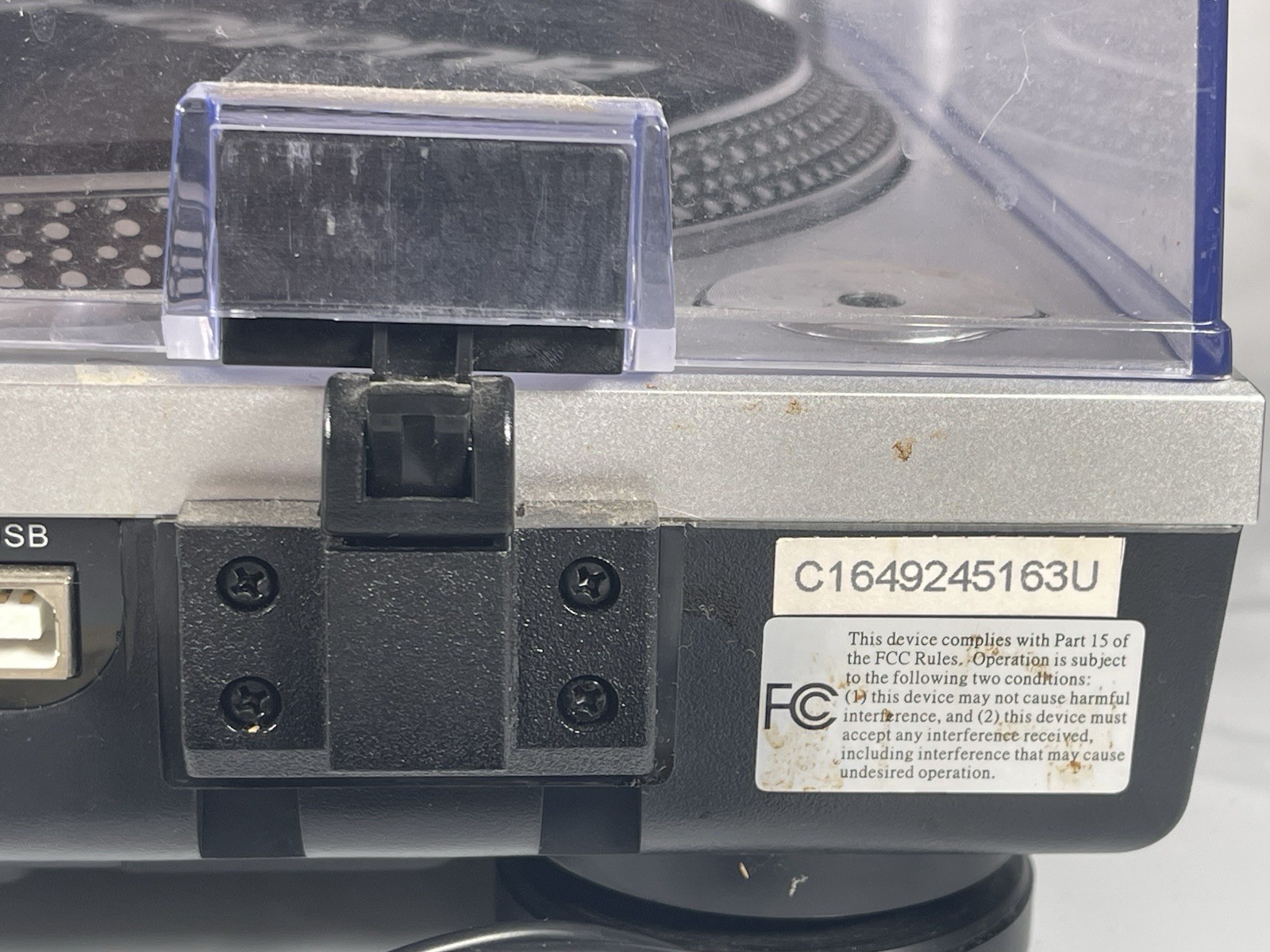 Audio-Technica AT-LP120-USB Direct-Drive Professional Turntable READ