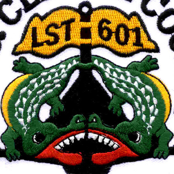 USS Clark County LST-601 Tank Landing Ship Patch