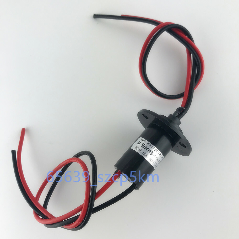 2 Wires 30A 22mm Large Current Slip Ring for Wind Power Generator