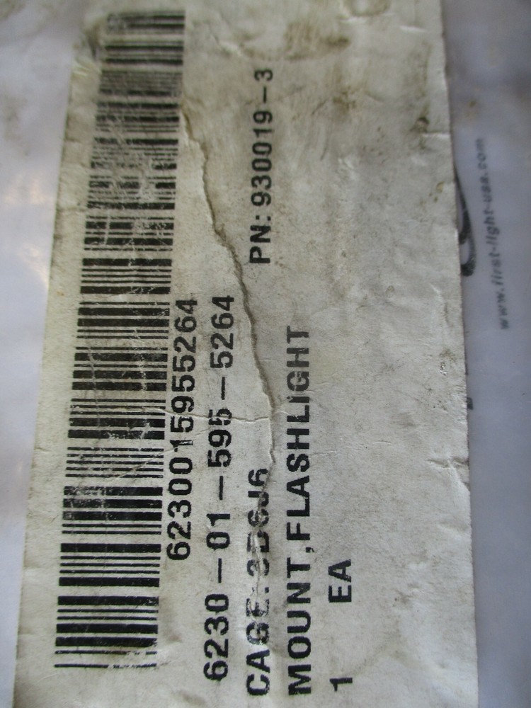 Used Tomahawk TRS First Light Flashlight Mount PN 930019-3
